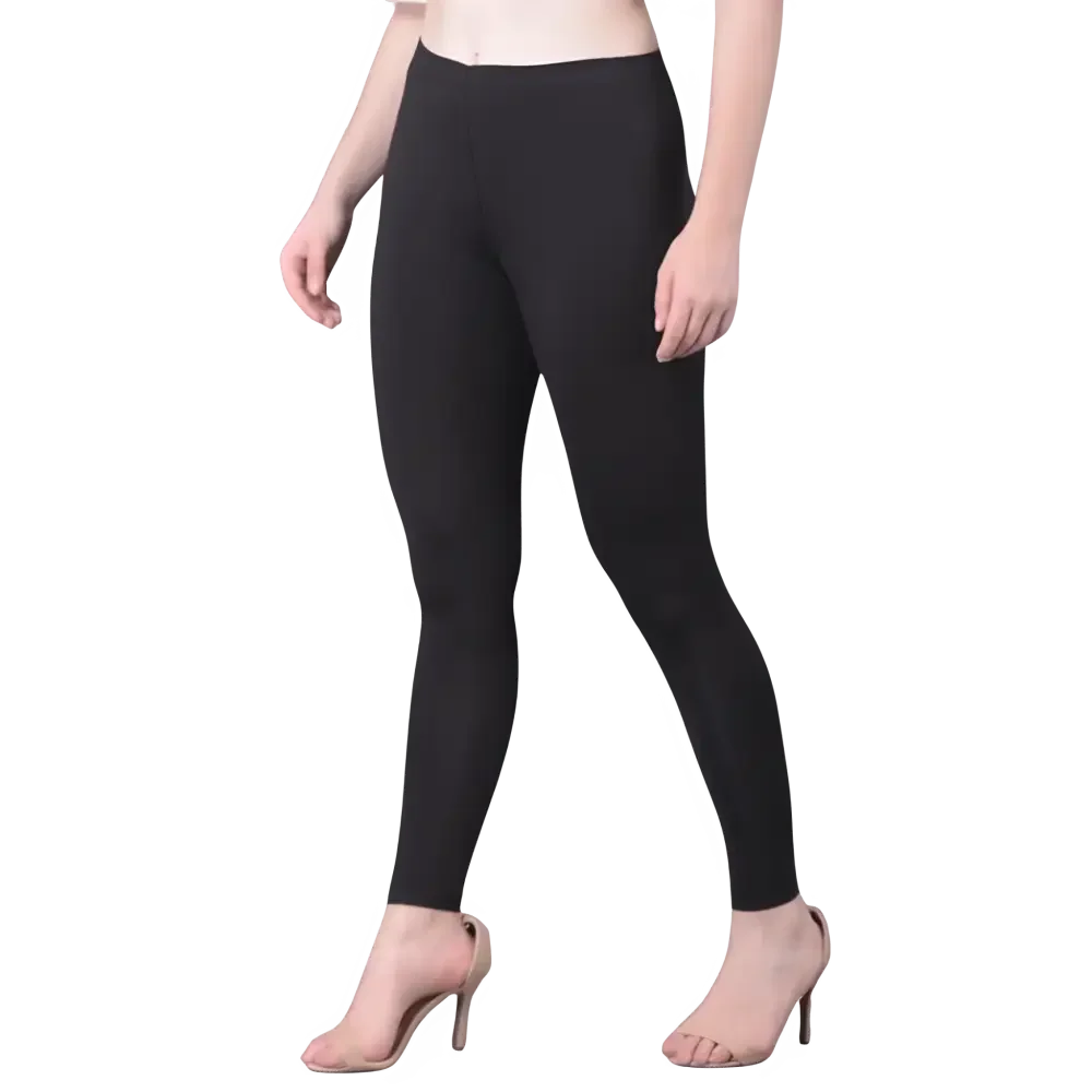 Black Women For Comfort Ankle-Length Leggings Buy Online